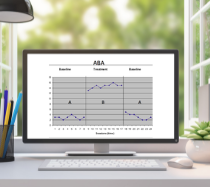 ABA chart on computer screen