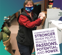 Communities are stronger when people realize their passions, potential, and power.